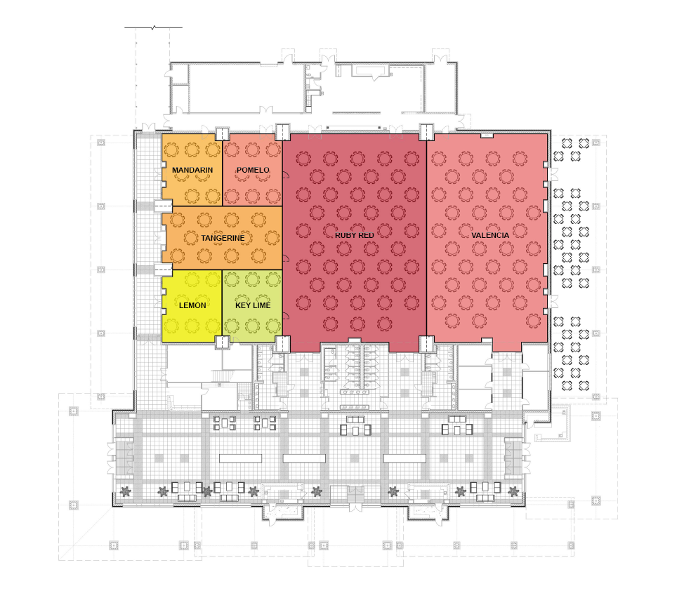 Event Center Venue Map